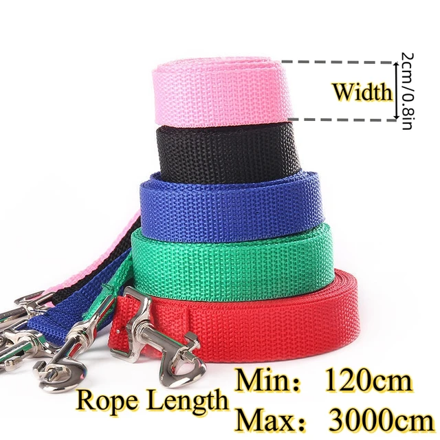 1.2M-30M Long Leash for Dogs Overlength Dog Leash Puppy Outdoor Training Nylon Rope Dog Accessories Extended Control Dog Leashes 3