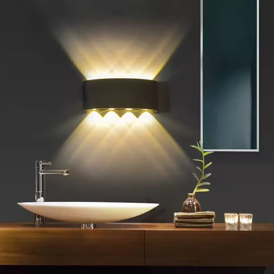LED Outdoor Waterproof Wall Lamp Spotlight Modern Minimalist Courtyard Villa Hotel Corridor Balcony Indoor And Outdoor Wall Lamp
