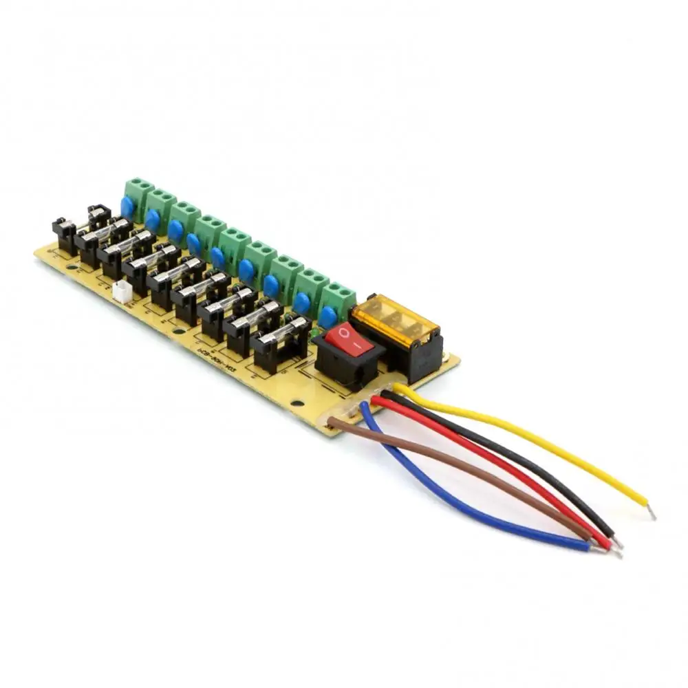 PCB Safe 9-way Switching Power Supply Full Bridge Type Light Board Terminal Block Electricity Current Switching Power Supply