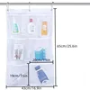 Mesh Hanging Caddy Organizer with Pockets Shower Hanging Organizer Storage Pockets Bathroom Hanger Organizer Bath Toy Holder 2