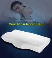 1 pc Memory Foam Bed Orthopedic Pillow Neck Protection Slow Rebound Memory Pillow Butterfly Shaped Health Cervical Neck 7