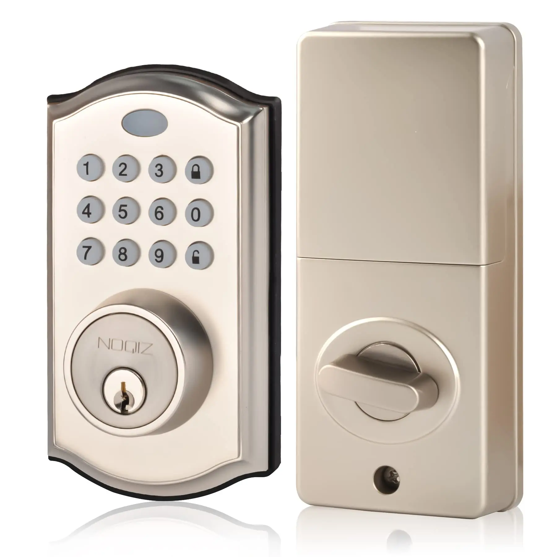 WiFi Smart Lock, Keyless Entry Door Lock with Touchscreen Keypad, Remotely  Control, Easy to Install, WI-FI ＆ Bluetooth Electronic Deadbolt Works with  錠、ロック、かぎ