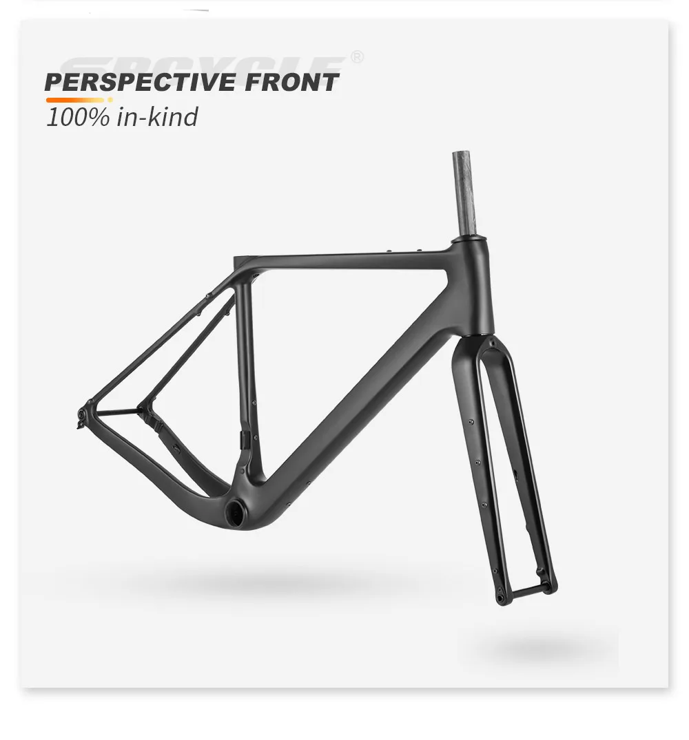 Full Carbon Road Frame Mountain Bike Gravel Cyclocross Frames and Bike