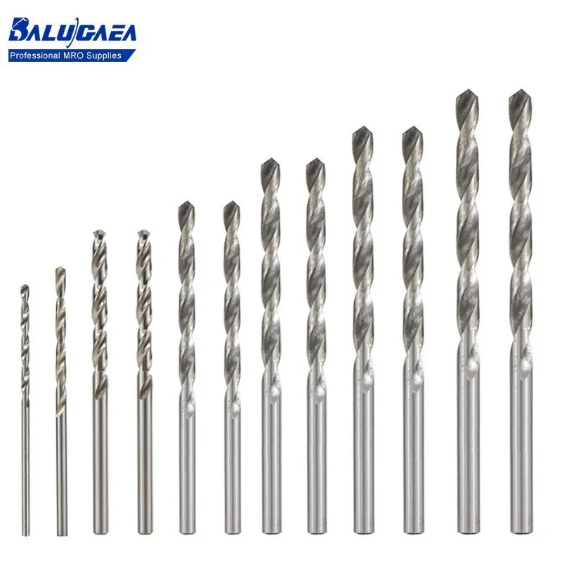 10pcs Hss Mini Twist Drill Bit 0.6/0.7/0.8/0.9/1/1.2/1.4/1.5/1.6/2/2.5/3mm Drills For Wood Tools Rotary Bit  Woodworking Tools