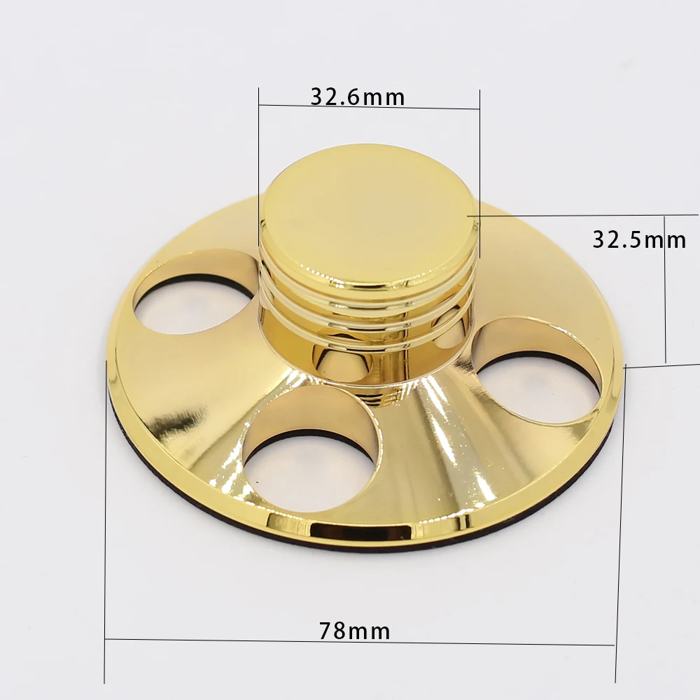 Audio LP Vinyl Turntables Metal Disc Stabilizer Record Player Weight Clamp HiFi