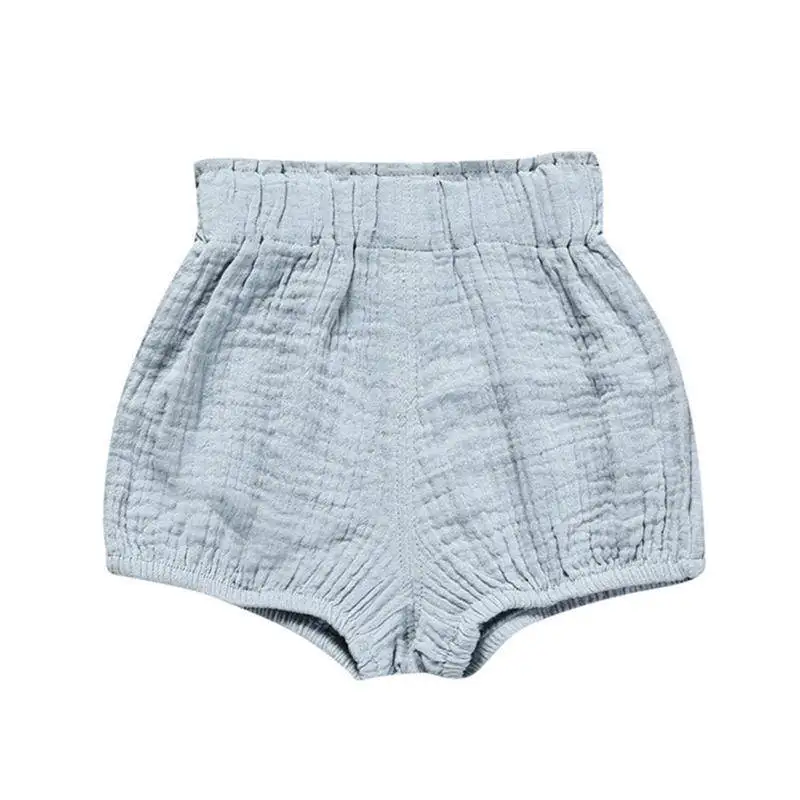 0-6Y Newborn Baby Bloomers Shorts PP Pants Cotton Linen Girls
