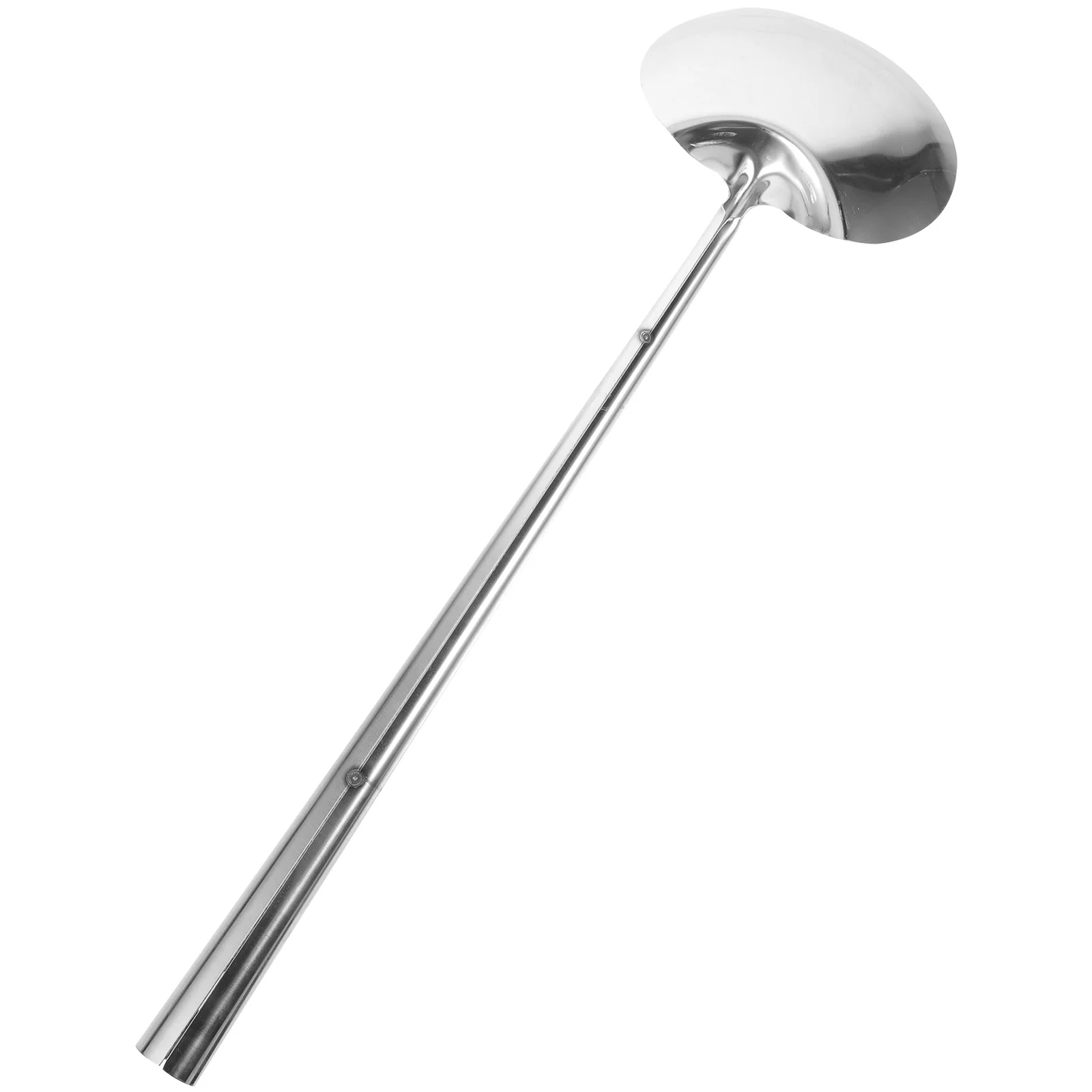 Long Handle Stainless Steel Wok Spatula Cooking Spatula Kitchen Utensil Dessert Spoon Sugar Spoon Salad Fry Pan Tool