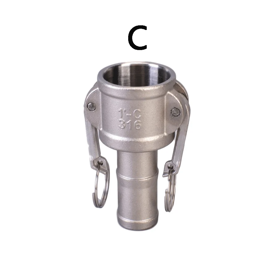 raccord camlock (B) R 3/4 (fil. mâle), Acier inoxydable (1.4408)  (KLDG34ES) - Landefeld - pneumatique - hydraulique - équipements industriels