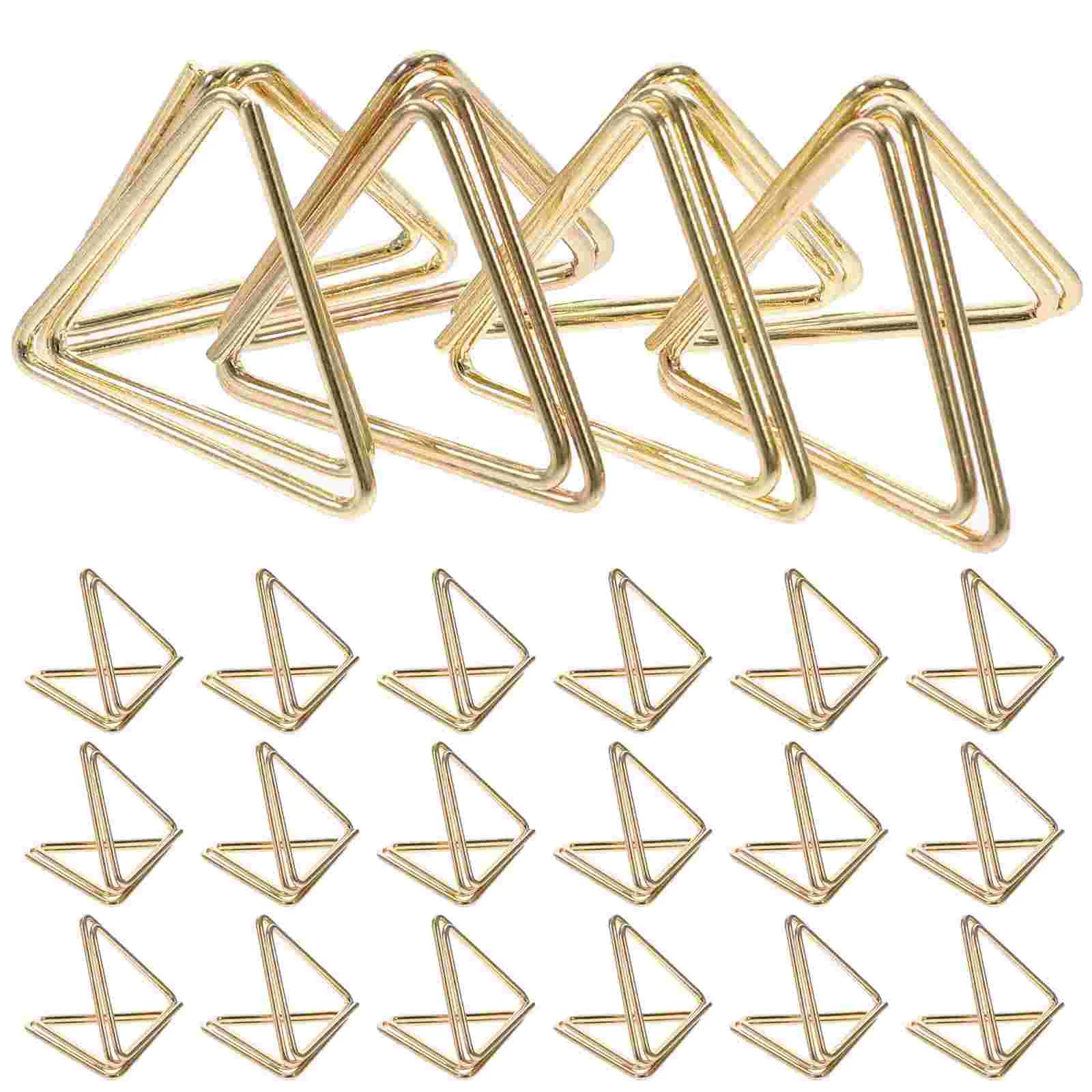 

30 Pcs Shaped Paper Clip Photo Display Clamps Tiny Clips Large Large Paper Clipss Small Business Cards Holders Memo Notes