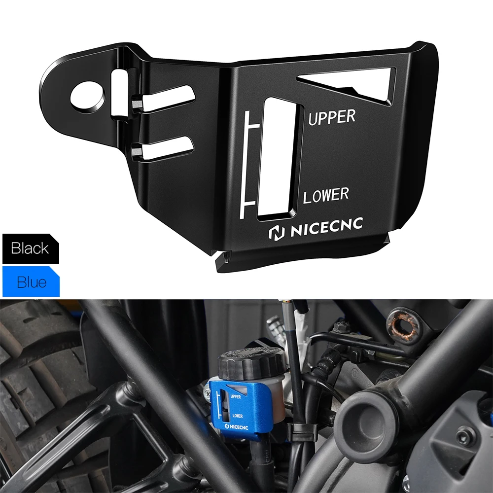 

For 19-24 Yamaha Tenere 700 Rear Brake Fluid Reservoir Guard Cover for Yamaha Tenere 700 World Raid 2022 Tenere 700 Rally 20-24