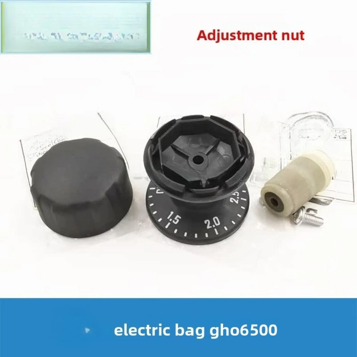 Bosch GHO6500 휴대용 대패 모델과 호환되는 전문 전기 대패 조정 너트 캡 스크류 손잡이