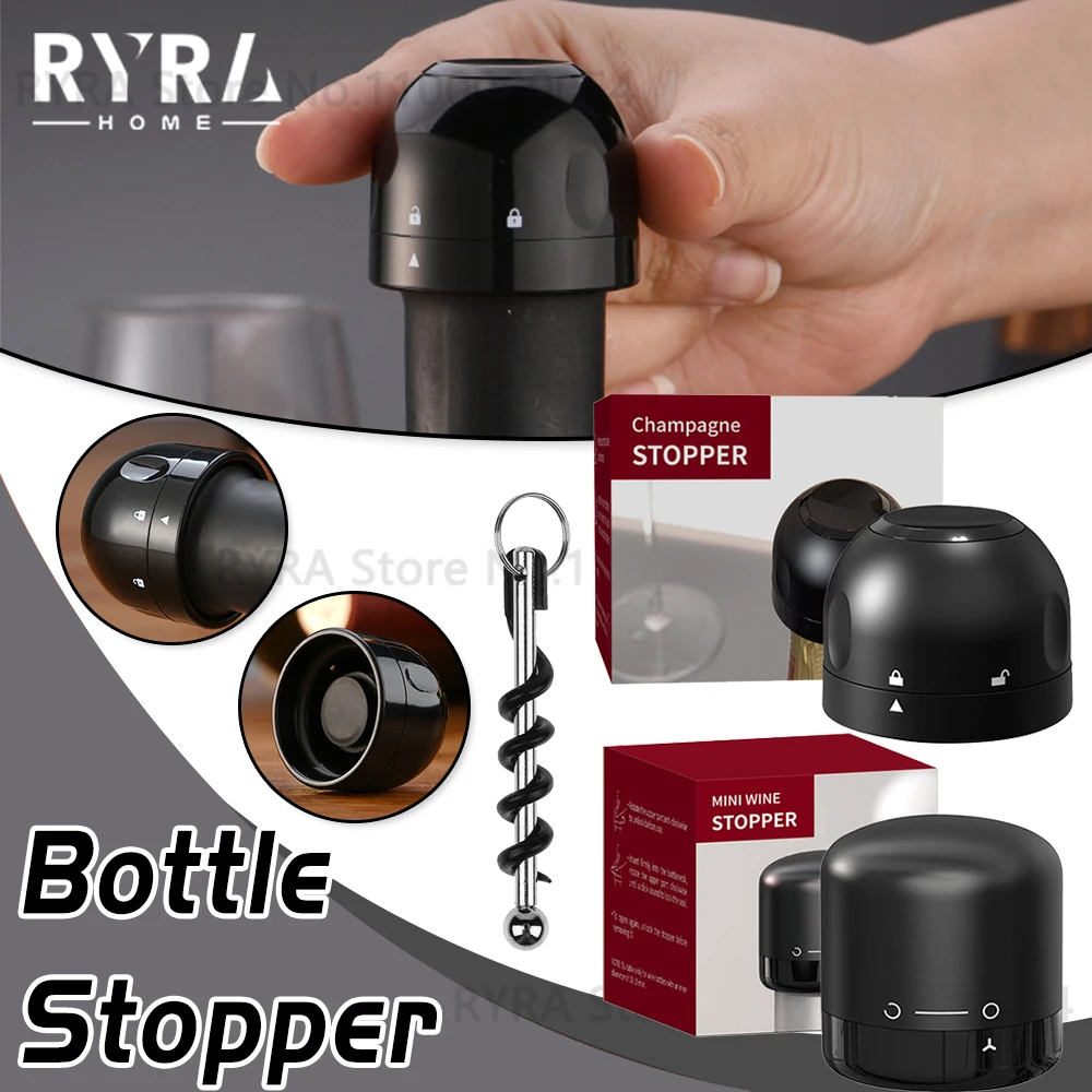 BarWineBottleStopperWineBottlePlugChampagneStoppersBottleCap