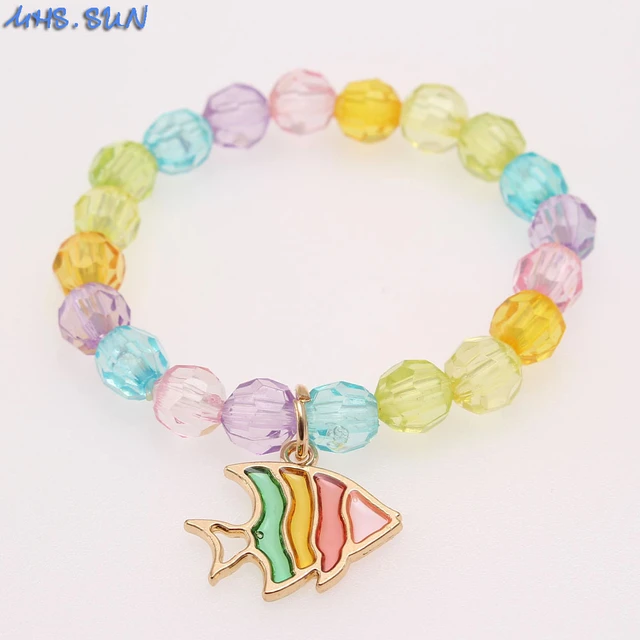 Super Sparkly Unicorn Bracelet in Pastels Unicorn Jewelry Girl Gift Gift  for Little Girl Party Favor Jewelry C 