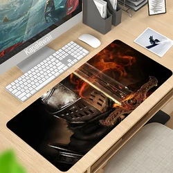 Tapis de souris Dark soul 90x40, accessoire pour ordinateur de jeu, grand clavier, bureau 