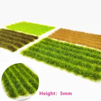 104/5/35pcs hobbyist handmade DIY model grass building sand table model micro-landscape materials Mini Farmland Static Terrain 1