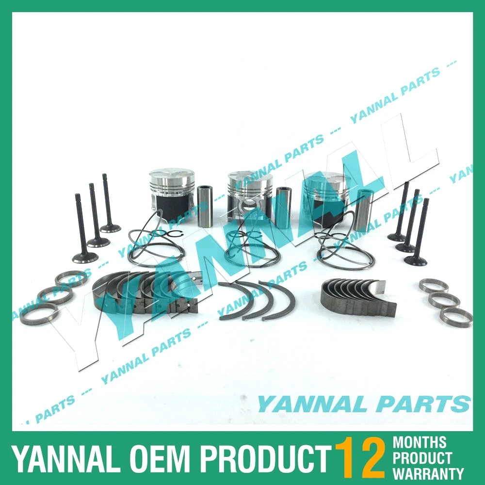 

New 403C-15 Overhaul Kit With Piston Ring Full Gasket Kit For Perkins Engine