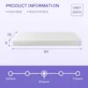 King Size Mattress Fiberglass Free 6 Inch Green Tea Cooling ,Medium-Firm,Pressure ,CertiPUR-US Certified,White 2