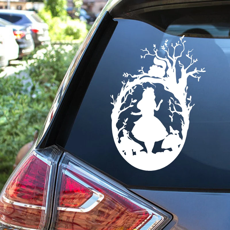 Alice In Wonderland Decoration Car Styling Vinyl Art Sticker Laptop Decals Girls Kids Room Decal Nursery Murals wall stickers,vinyl decal stickers,children room decoration