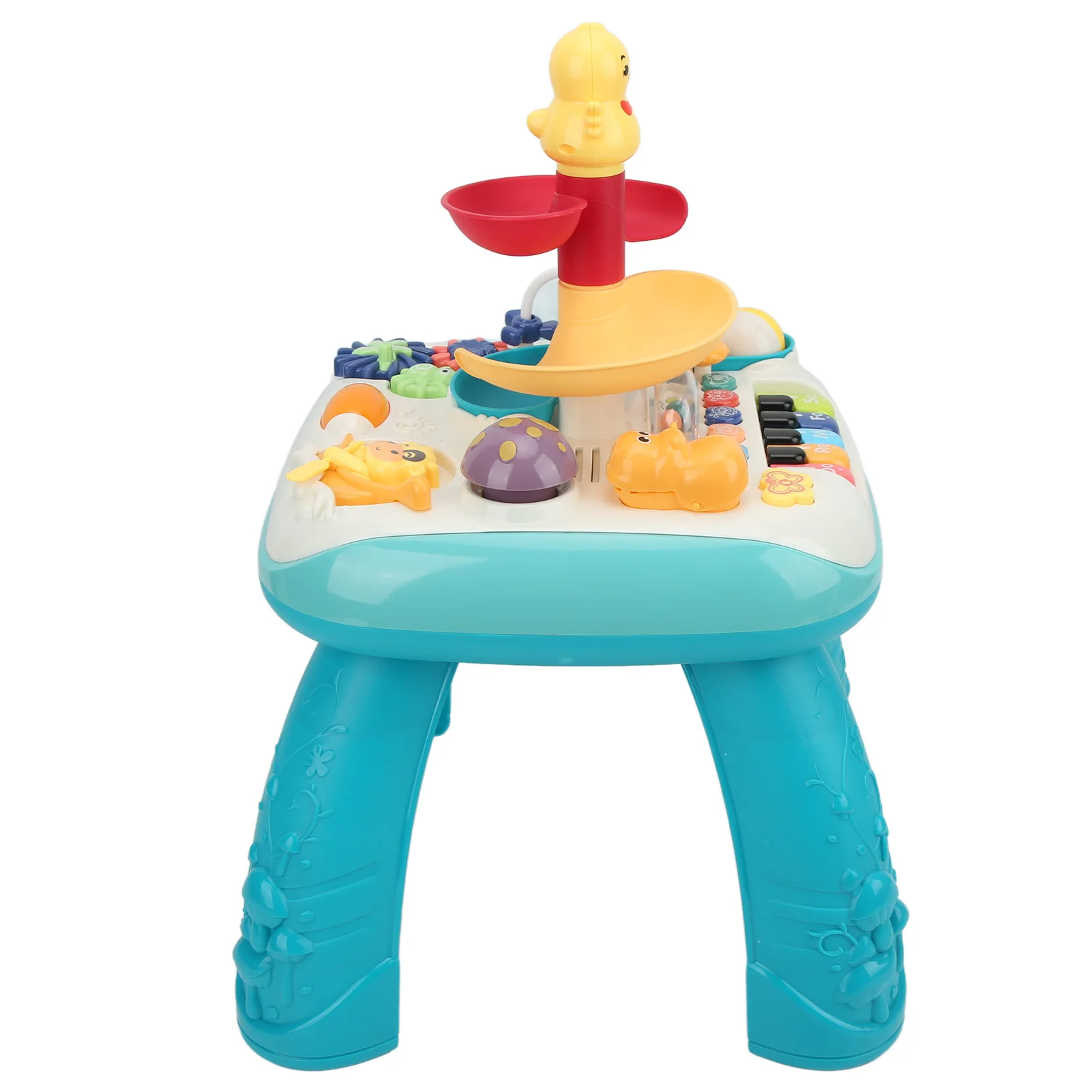 Tanio Muzyczna zabawka dla dziecka obrotowe kulki 5 klawiszy dźwięki