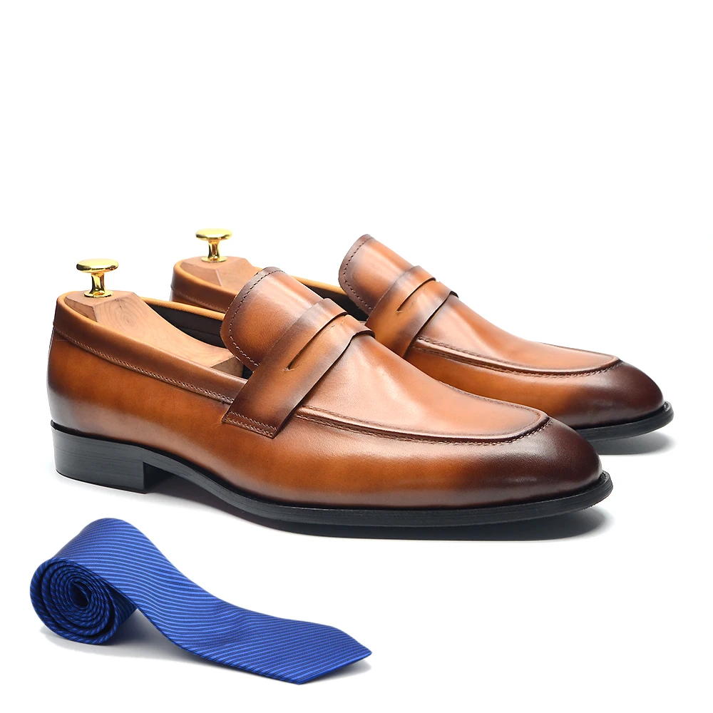 Mocassino uomo in vera pelle | Roma | Scarpa uomo vera pelle