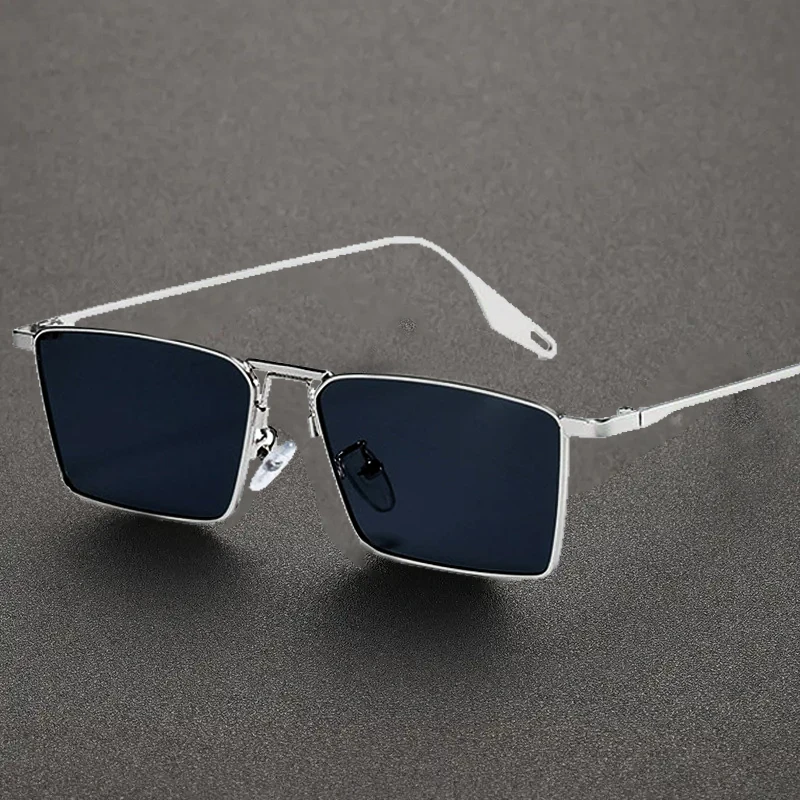 Neue Nischen-Sonnenbrille mit kleinem Rahmen für Männer und Frauen, hochwertiger Steampunk-UV-Schutz, starker Lichtschutz zum Fahren