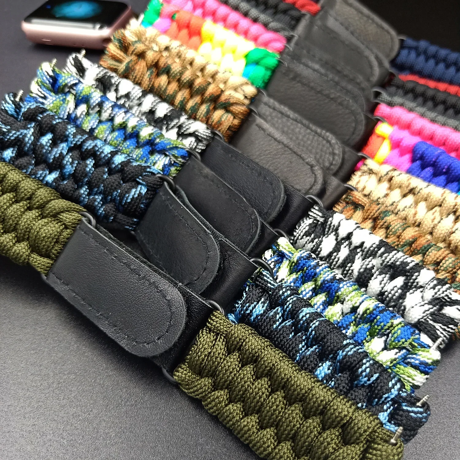 Braided Nylon Outdoor Sport Watch Band - Durable and Stylish Bracelet