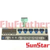 SUNSTAR SEWING MEMBRANE SWITCH S/V4 KM-2300 KM-2310 control switch Computer machine operating panel pattern 1