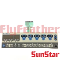 SUNSTAR SEWING MEMBRANE SWITCH S/V4 KM-2300 KM-2310 control switch Computer machine operating panel pattern 1