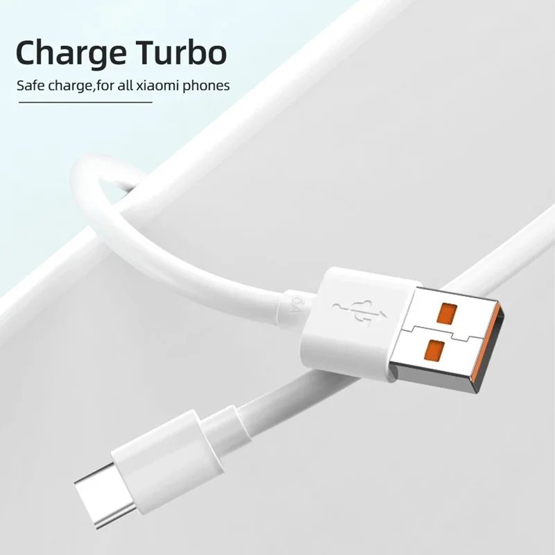 รูปสินค้า สายชาร์จ USB Type-C 120W เร็วแรงสำหรับ Xiaomi Redmi