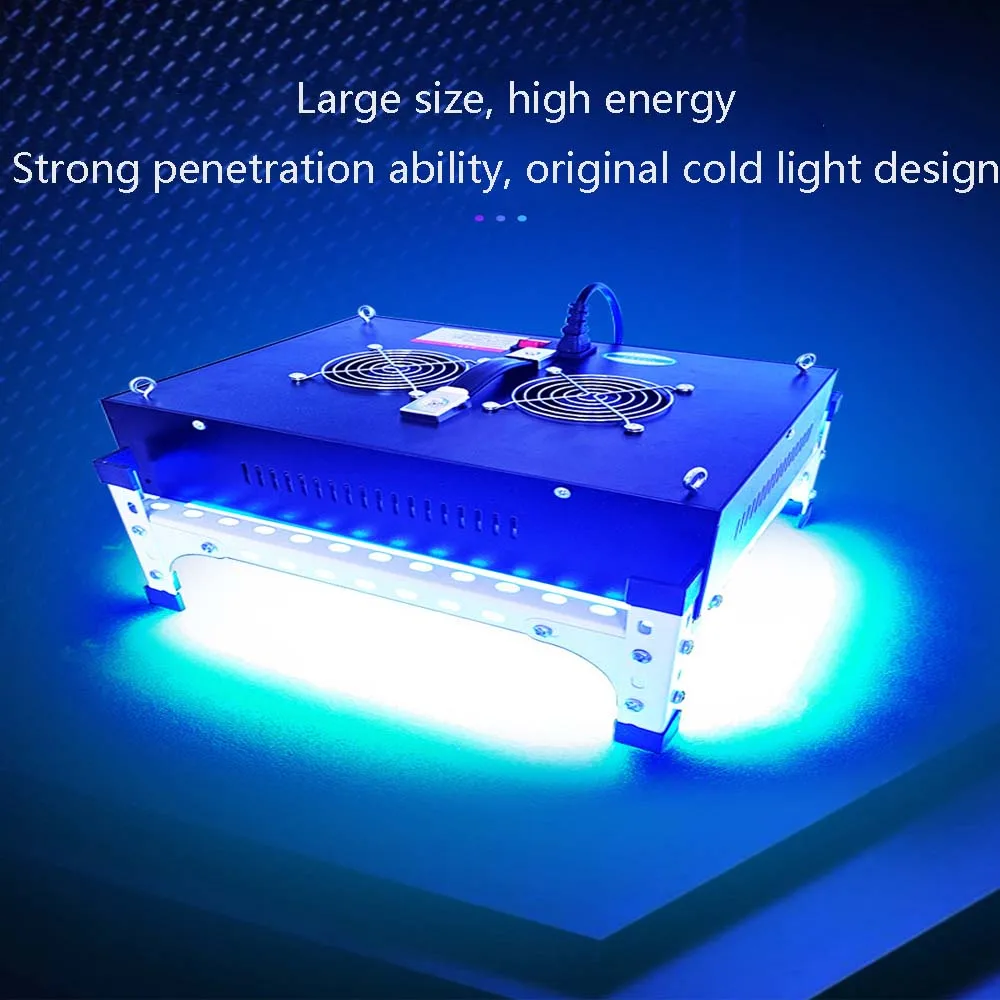 air-cooled UV Ultraviolet Curing Lamp 365nm 395nm 405nm Glue Resin Green Oil Solder PCB board Coating LCD Screen Paint Varnish