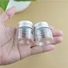 Glass Bottles 12/24/48 Pcs 23*37*40mm 25ml Aluminium Cap Glass jars Empty Containers Wishing bottles Mini Vials 6