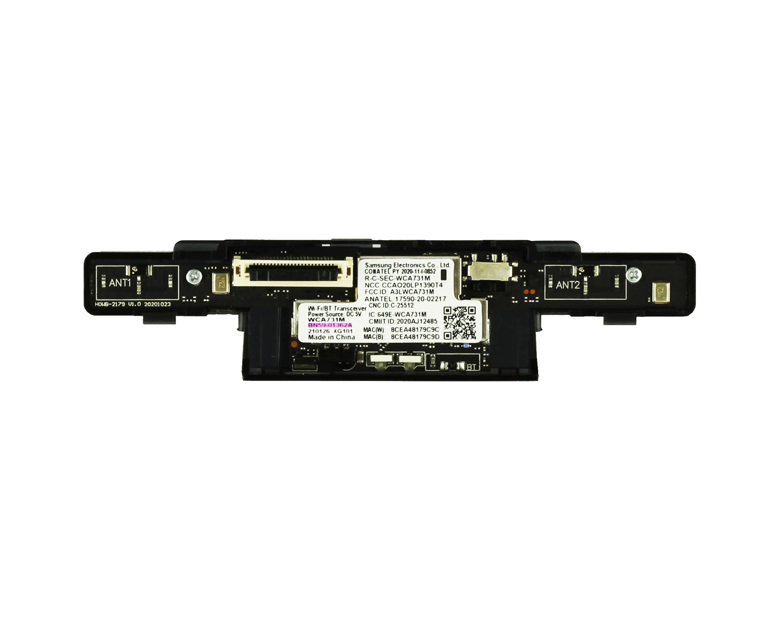 

BN59-01362A WCA731M 649E-WCA731M A3LWCA731M WI-FI and Bluetooth Wireless Module is for QN65Q7DAAFXZA UN65AU8000FXZA TV