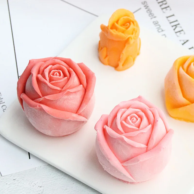 Versatile Silicone Rose Flower Mold for Crafts and Culinary Creations