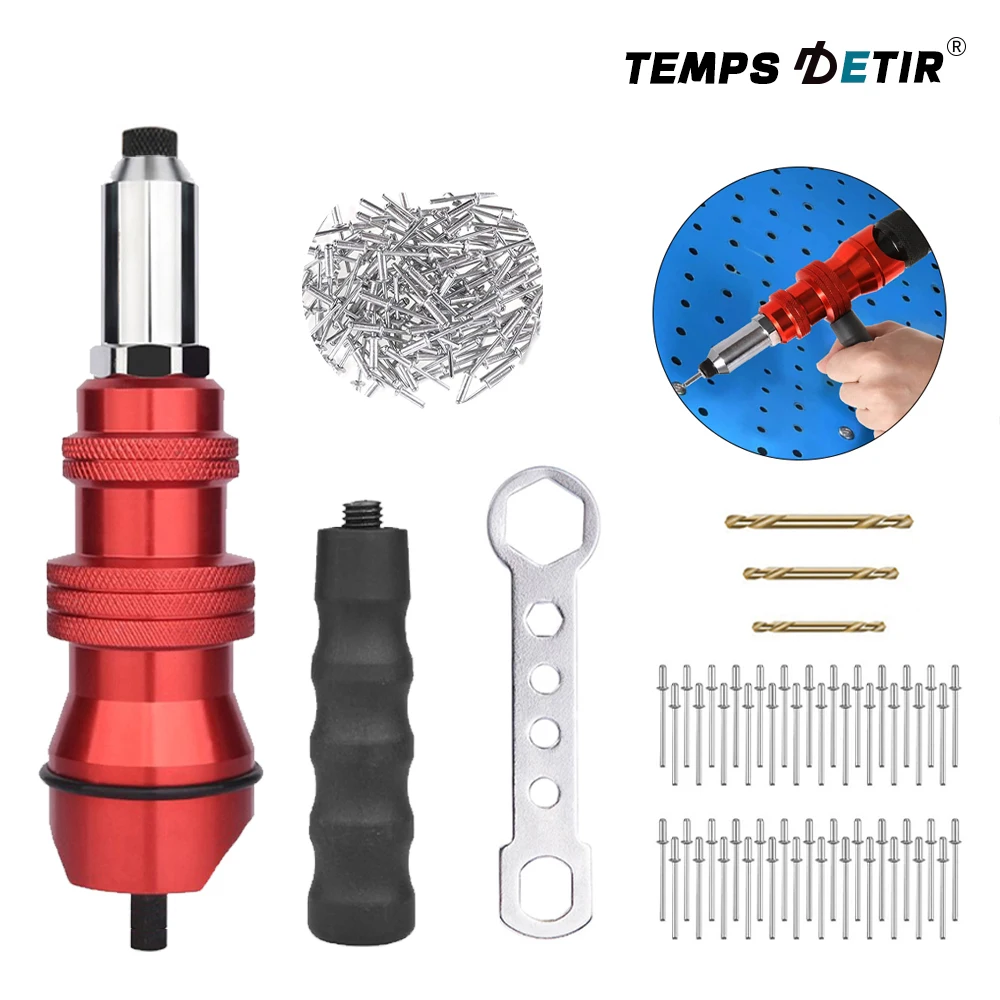 ElectricRivetGunAdapter24mm48mmAlloyRivetGunHeadAdapter