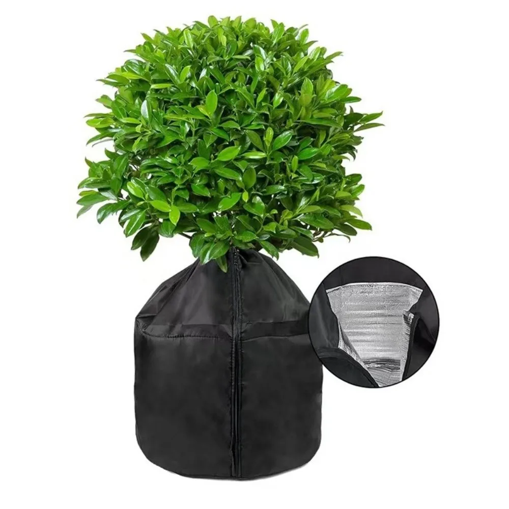 Oxford Cloth Plant Insulation Cover Breathable Heat Preservation Thermal Pot Protector Waterproof Cold Resistance