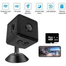 4K Ultra HD Mini Wireless Security Camera with Motion Detection (Camera 32GB Card)