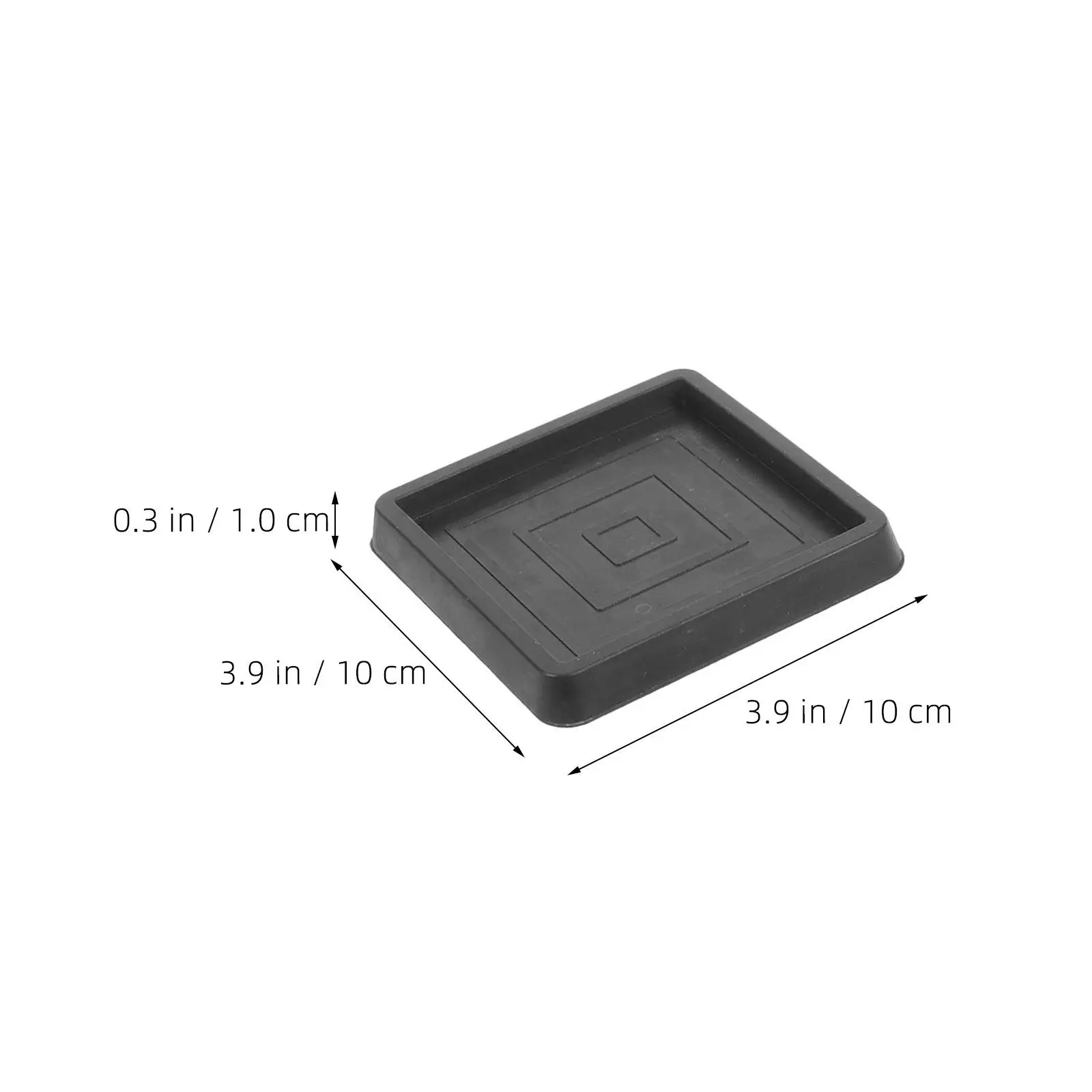 4Pcs 가구 발 패드 미끄럼 방지 고무 의자 다리 보호대 멀티 사무용 가구 코스터 바닥 스크래치