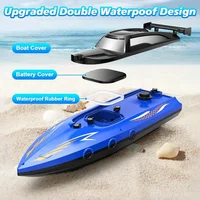 2.4Ghz RC Boat with LED Lights for Pools & Lakes, 30 Minutes Long Battery Life, High Speed Remote Control Boat Pool Toys 6