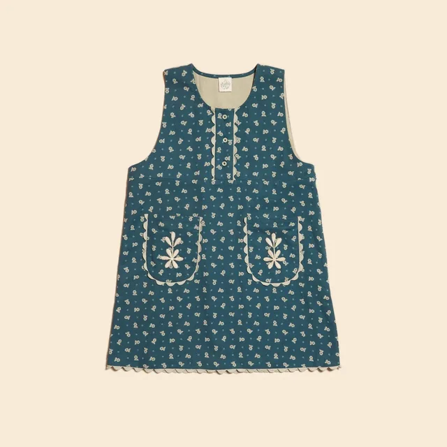 2024 Apolina Kids Girls Dress Baby Tops APO Girl Embroidery 
