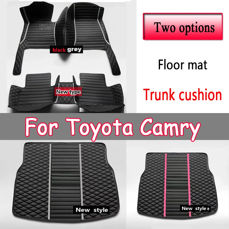 

Car Mats For Toyota Camry Daihatsu Altis XV30 2002~2006 Durable Carpet Rugs Leather Floor Mat Anti Dirt Pad Car Accessories 2003