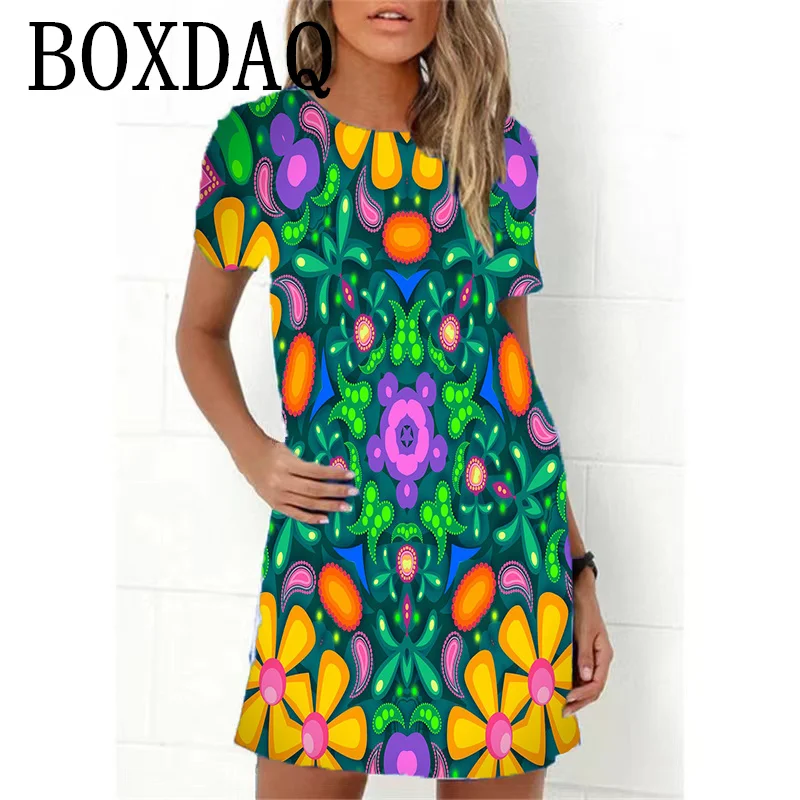 moda ropa flower power mujer
