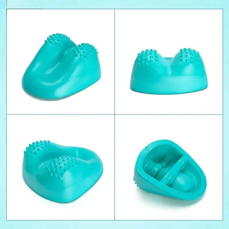 Neck Massager Pillow Finger Pressure Weighted Relief Neck Shoulder Massage Healing Cushion Cervical Chiropractic Traction Device