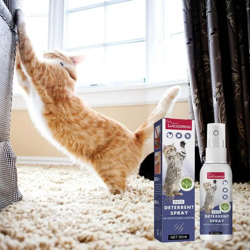 No Chew Spray For Cats 50ml Dog Training & Behavior Aids Stay Away From Restricted Areas For Pets Behavior Training Suitable