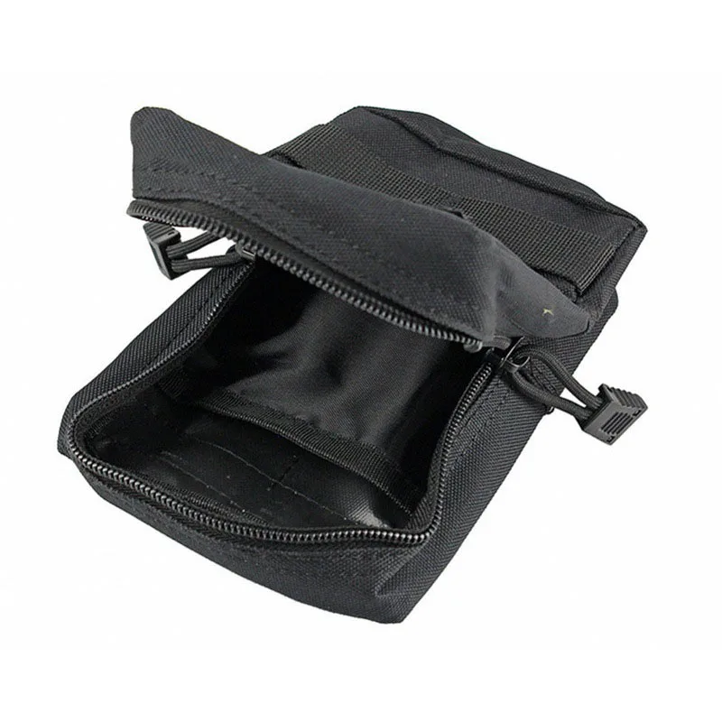 Kleine taktische Taschen Molle Utility Pouch Outdoor Wandern Jagd Rucksack Weste Zubehörtasche Kompaktes EDC-Pack – Detail 15