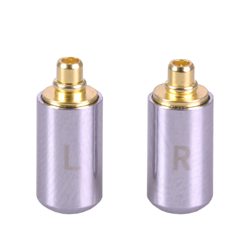 MMCX Earphone Pin Plug Gold Plated Connector 2pcs/1pair For Shure ED5 SE535