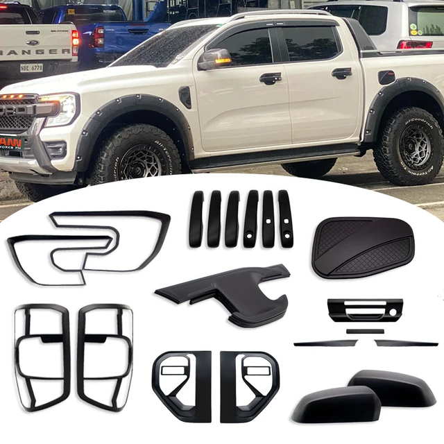 Exterior Parts For Ford Ranger 2022 2023 Next Gen WILDTRAK SPORT Raptor  Everest Body Cladding Cover