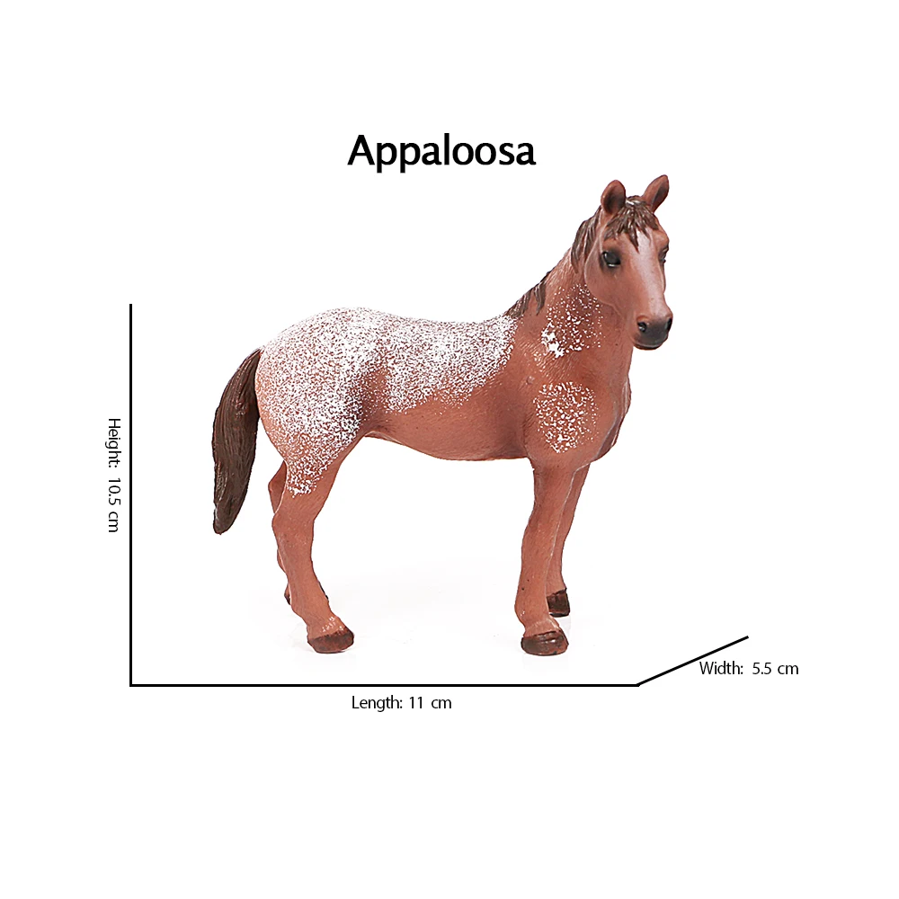 Horse Figurines Farm Animal Toy Set – Children's Gift Collection