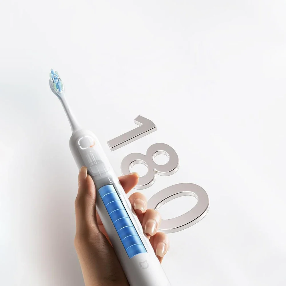 XIAOMI MIJIA Sonic Sweep Electric Toothbrush,Smart Missed-Brush Reminder,Battery life 180 day,3 Mode,Fully Washable Toothbrushes 3
