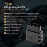OBDIICAT-VLinker MC+ ELM327 Bluetooth3.0/ 4.0 OBD2 ELM 327 Wifi Car Diagnostic For IOS Android Scanner Auto Tool 2