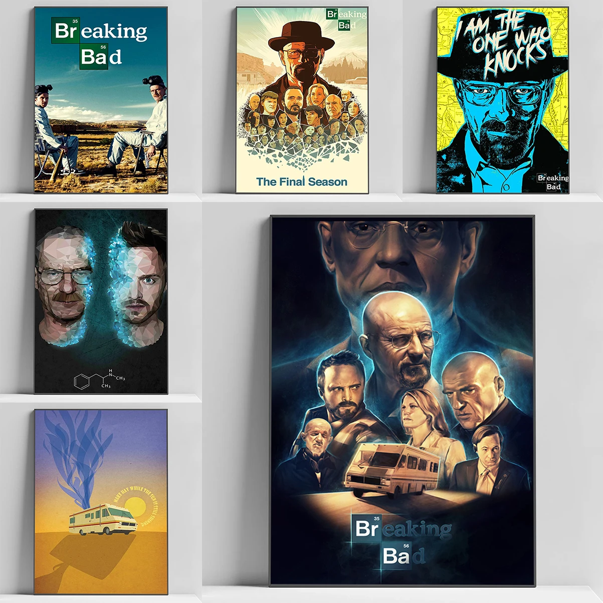 

Breaking Bad Tv Show Gaming Room Decoration Posters for Wall Art Print Decorative Paintings Painting on Canvas Home Poster Decor